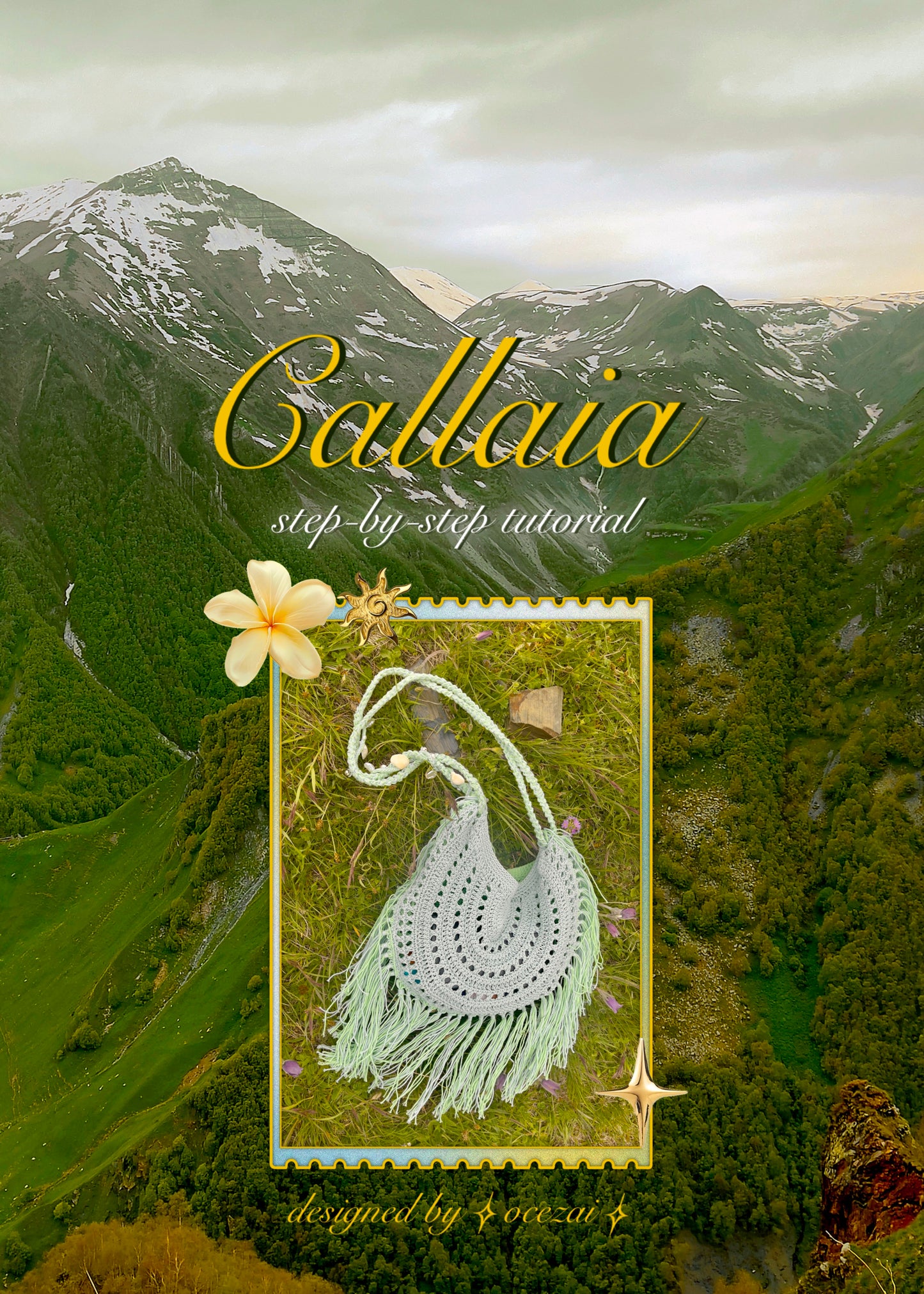 Callaia Crochet Bag – Full Tutorial (PDF+Video)