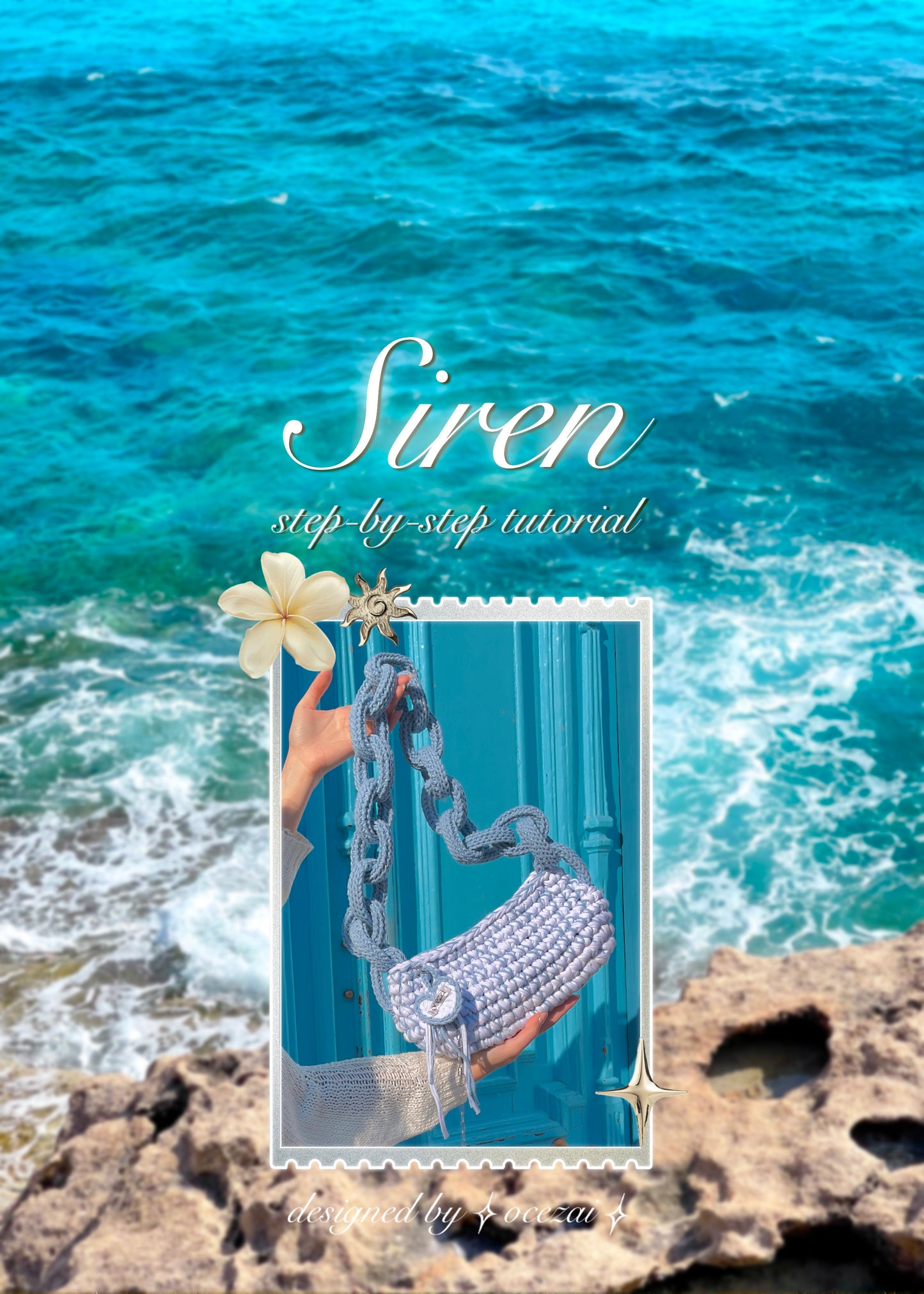 Siren Crochet Chain Bag – Full Tutorial (PDF+Video)
