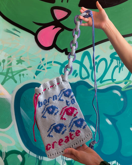 Elara Echo Crochet Bag – Full Tutorial (PDF+Video)