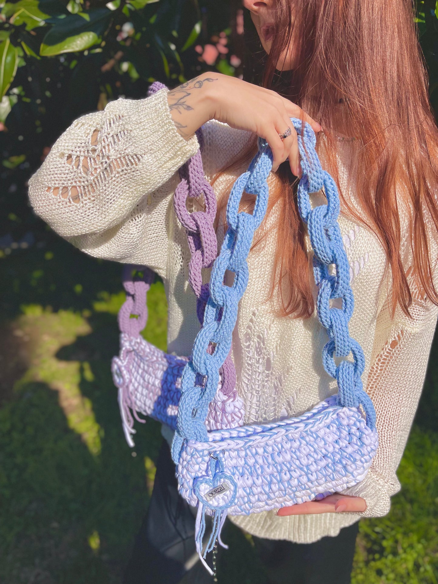 Siren Crochet Chain Bag – Full Tutorial (PDF+Video)