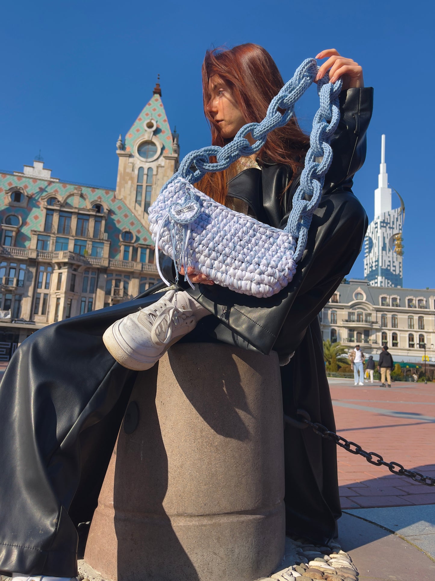 Siren Crochet Chain Bag – Full Tutorial (PDF+Video)