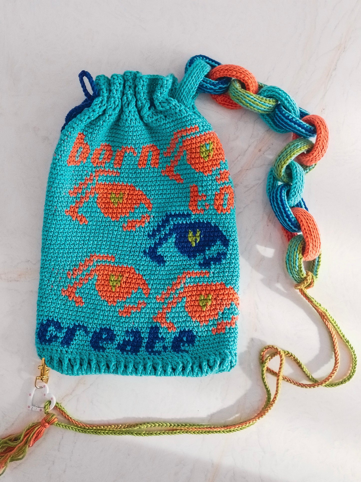 Elara Echo Crochet Bag – Full Tutorial (PDF+Video)