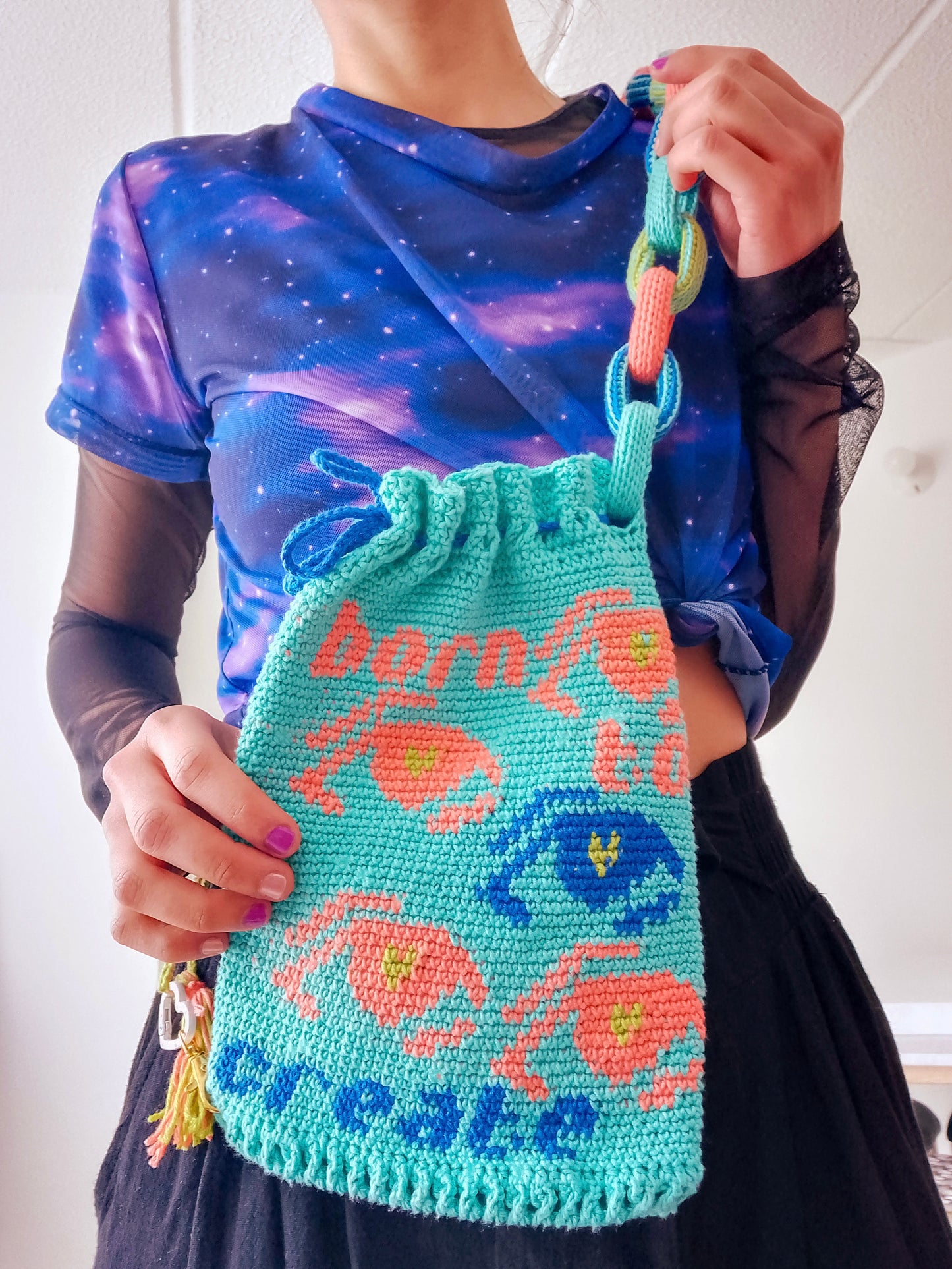 Elara Echo Crochet Bag – Full Tutorial (PDF+Video)