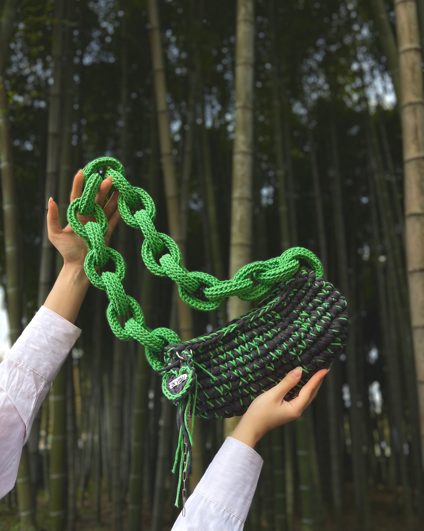 Siren Crochet Chain Bag – Full Tutorial (PDF+Video)