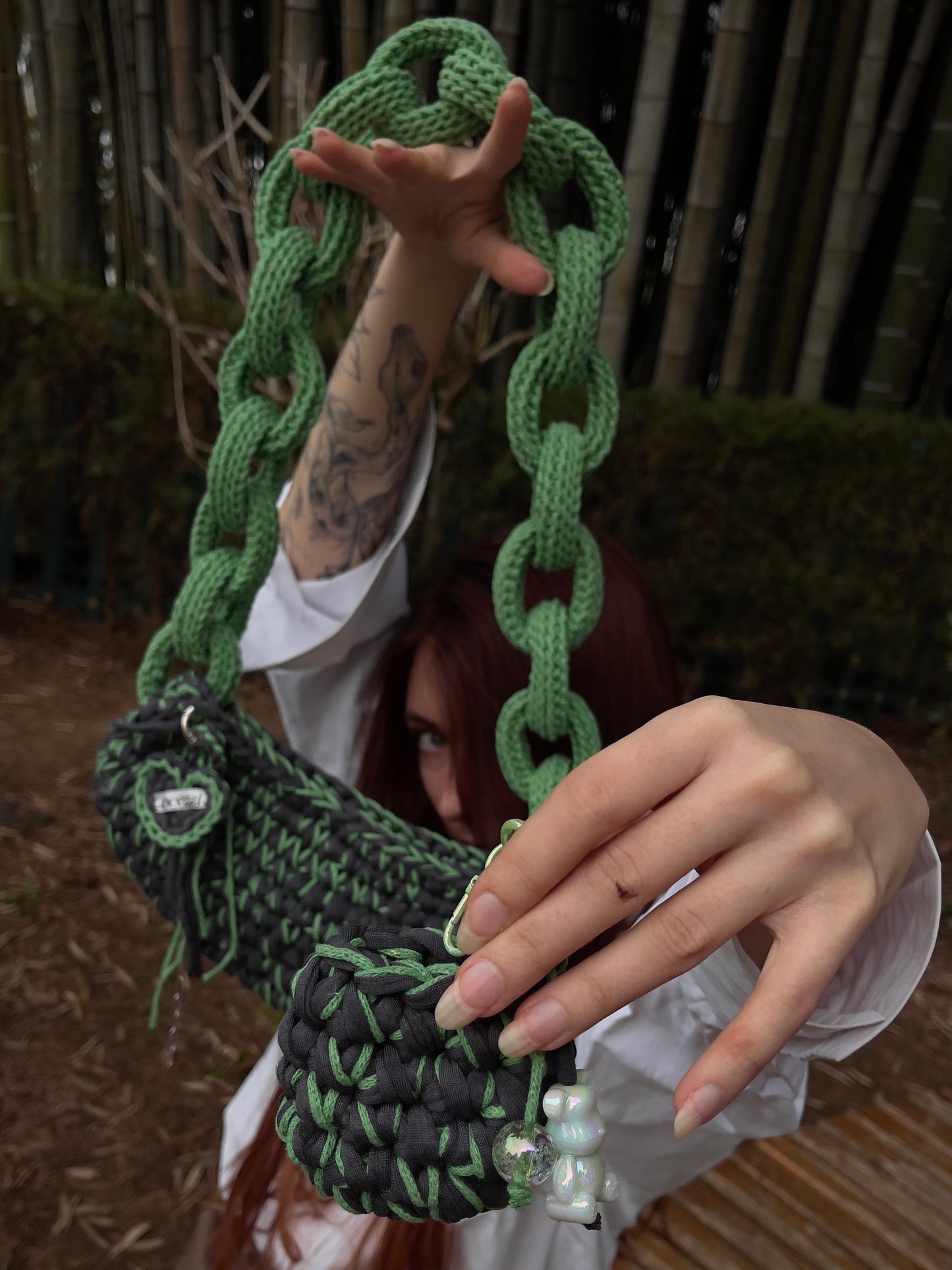 Siren Crochet Chain Bag – Full Tutorial (PDF+Video)